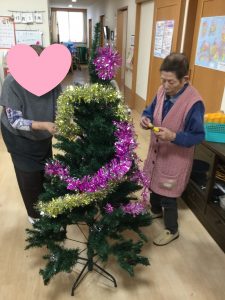 クリスマスの準備