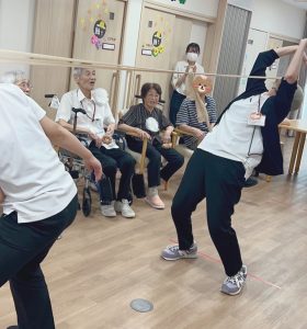 ミニ運動会😊　看多機てらお