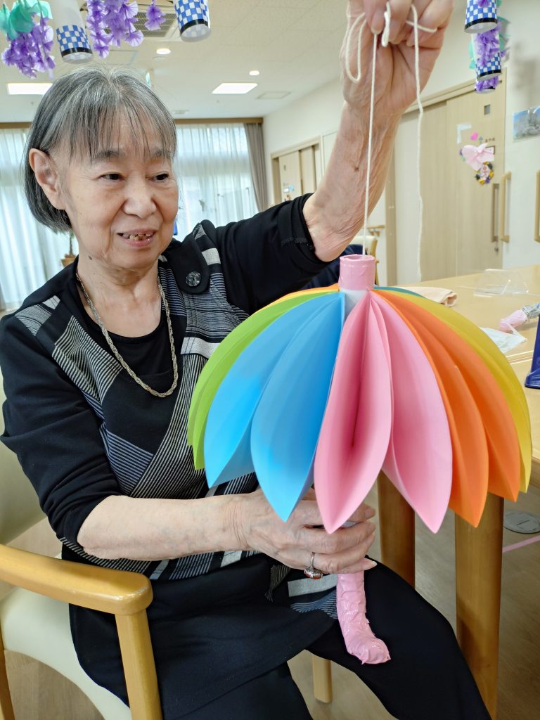 雨でもかわいい傘があれば☔ 看多機てらお