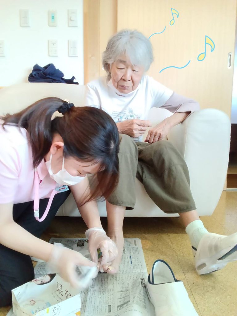 気持ち良い～🎶