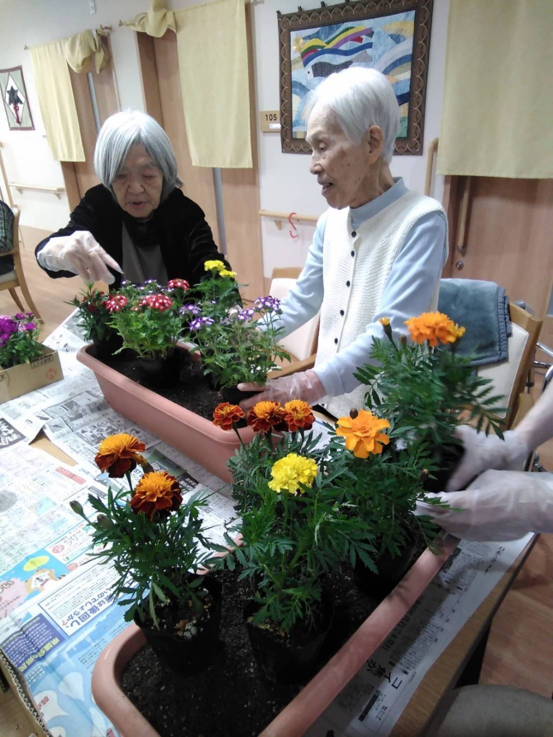 （小多機）おぎかわ園芸クラブ🌼～植栽編～