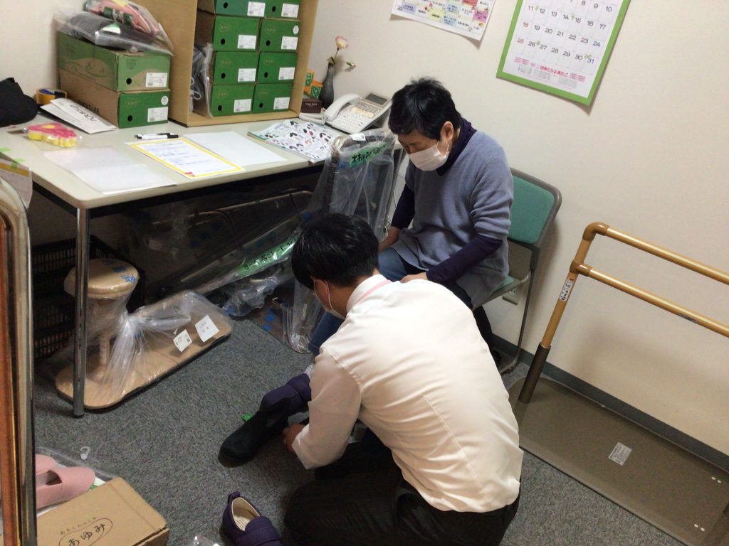 福祉用具に触れてみて😌