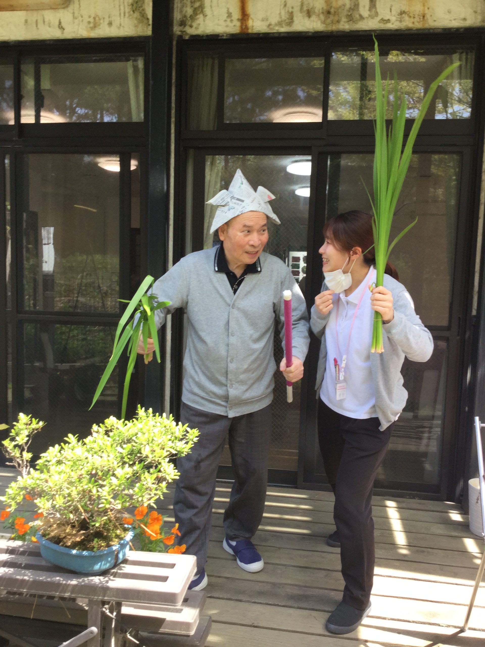 こどもの日はいざしょうぶ！？