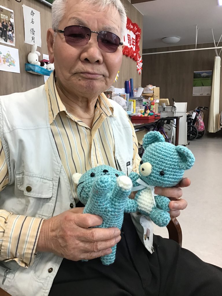 熊ちゃん、登場🐻上木戸デイ