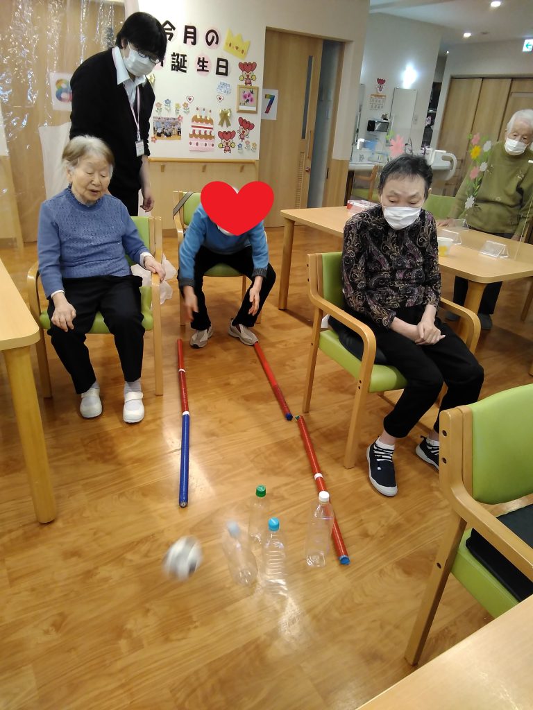 体を動かしましょう!