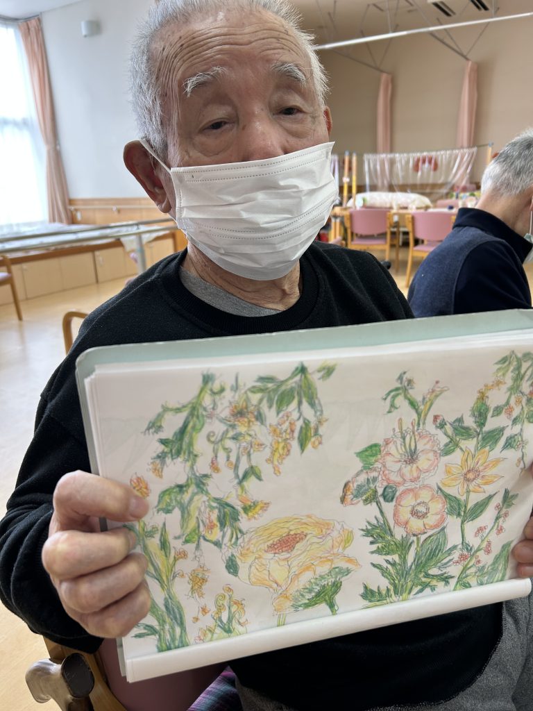 塗り絵作品♡