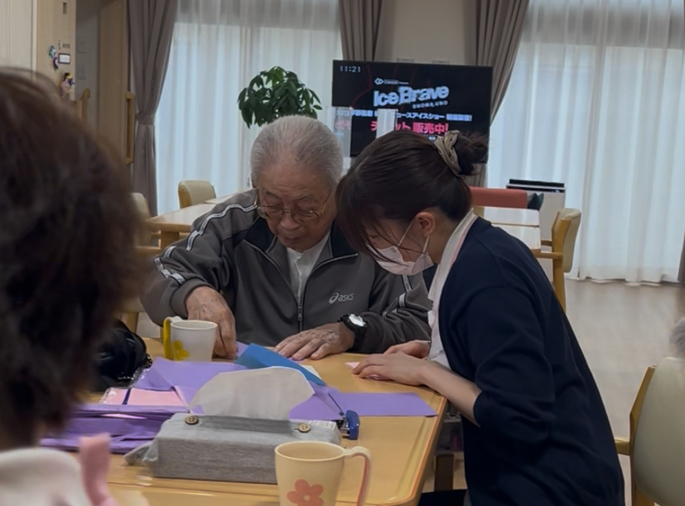 苦手なことにも挑戦!?看多機てらお