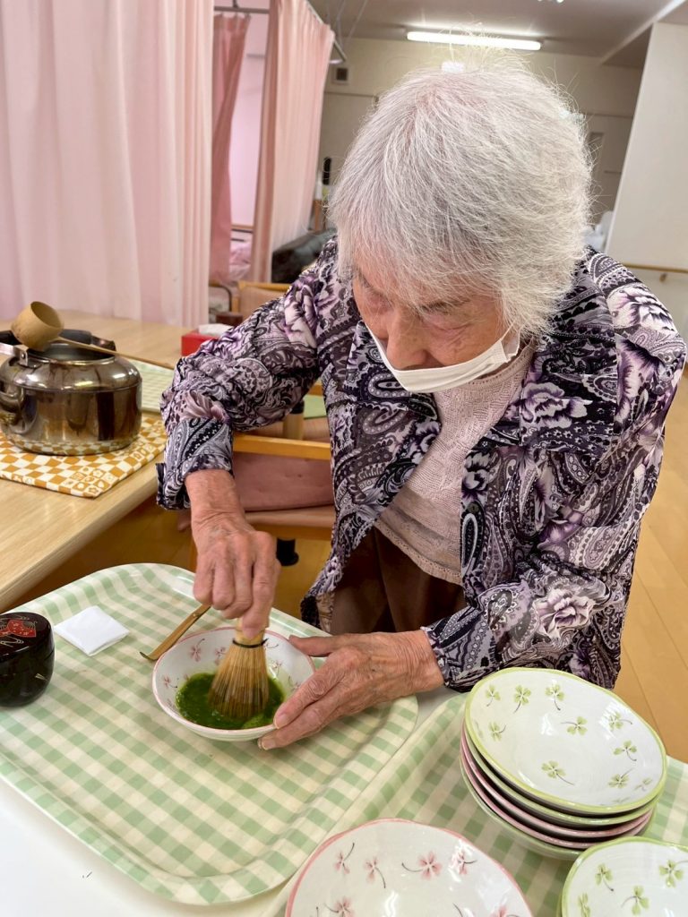 お抹茶の喫茶デー