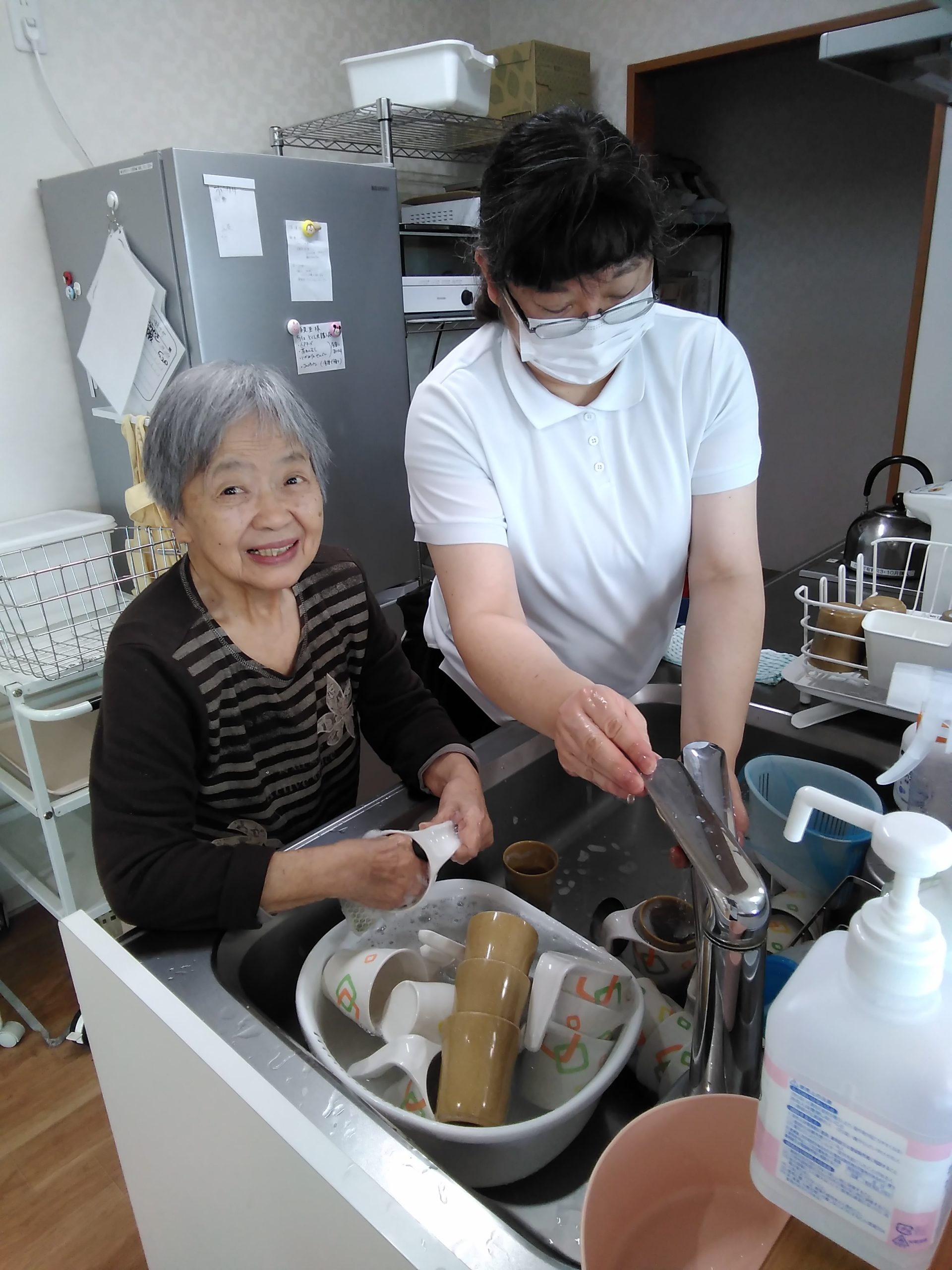 (介護付)助かります🙏
