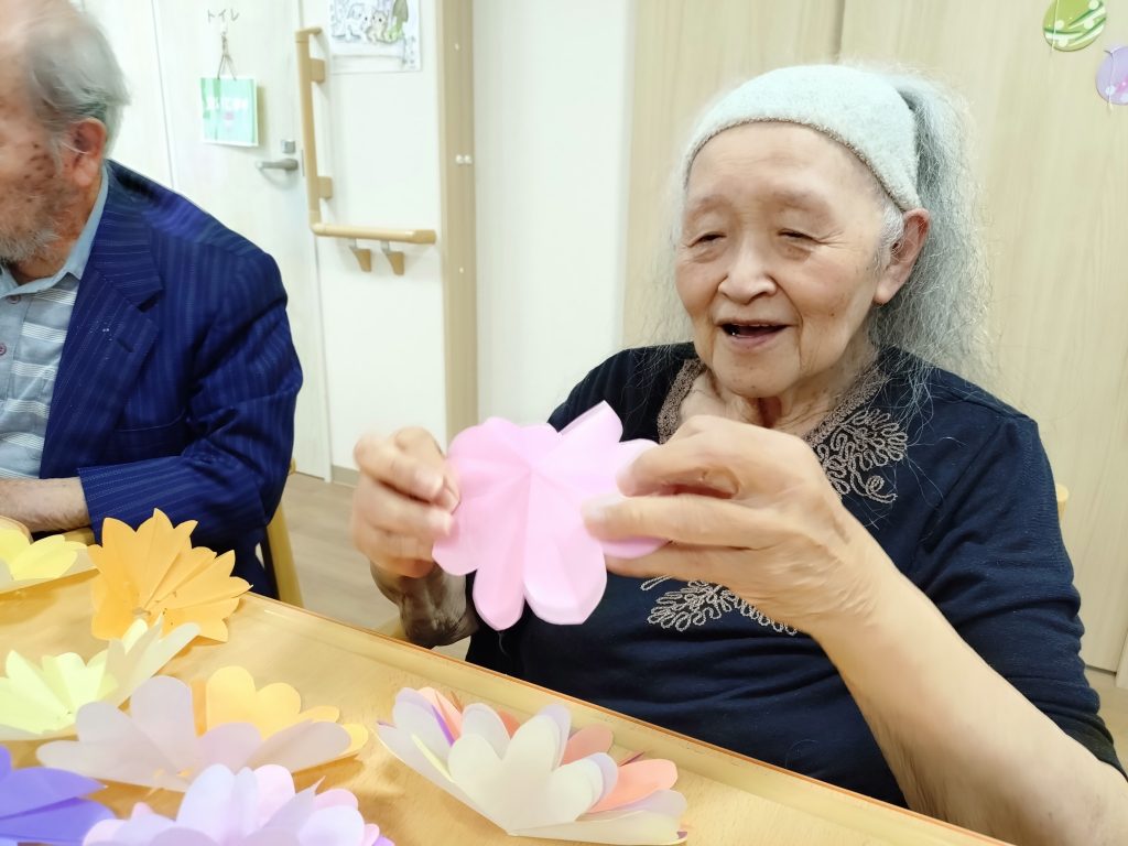 色も形もいろいろ🌼　看多機てらお