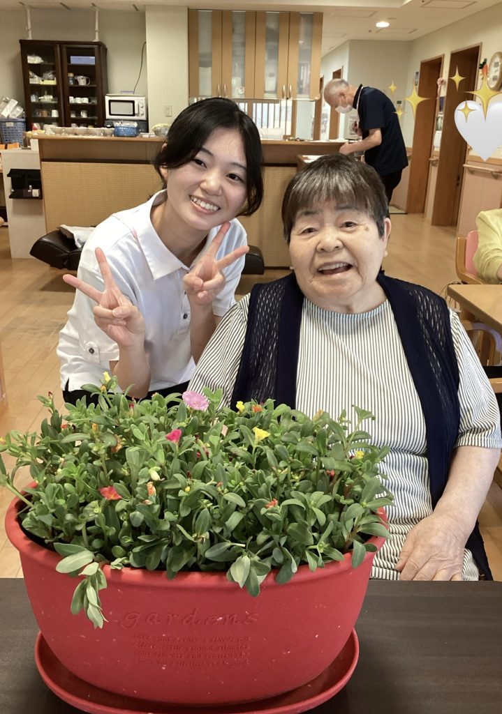 お客様と夏のお嬢さん💖