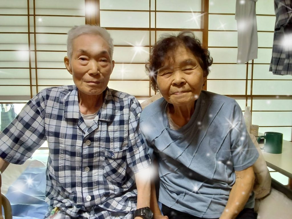 夫婦の笑顔😄😄