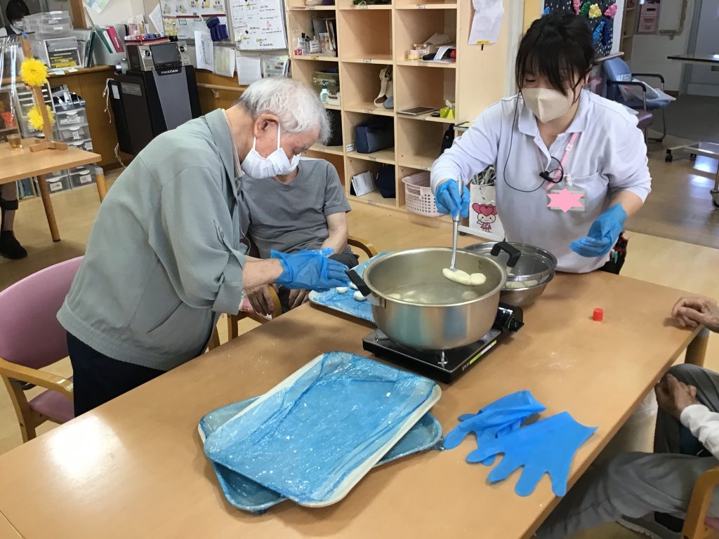 フルーツポンチ作り