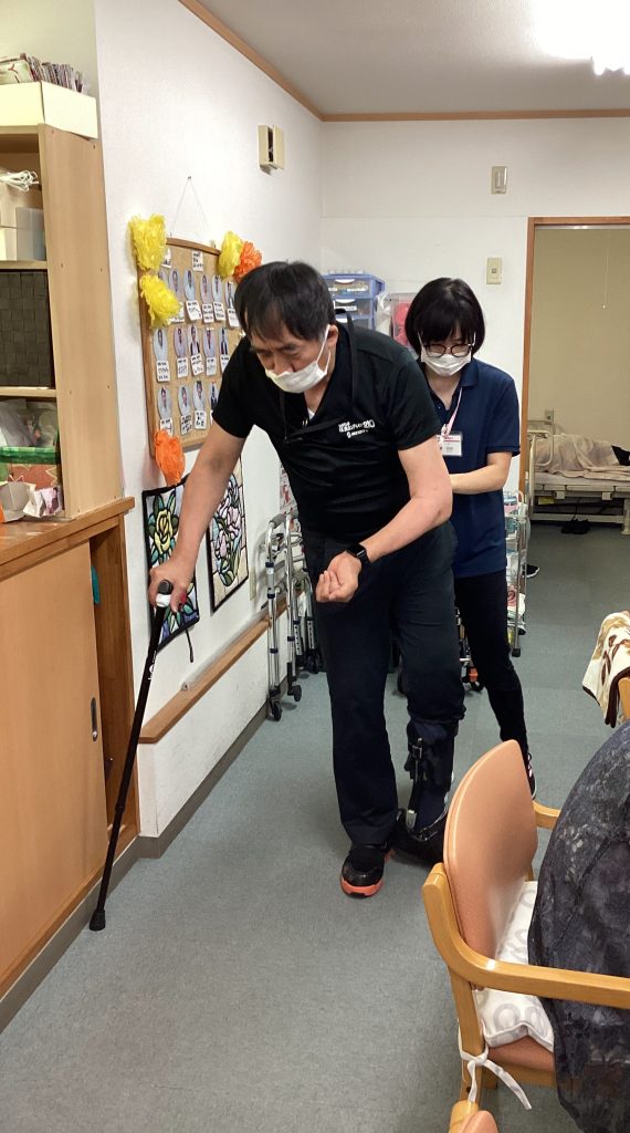 歩行練習!