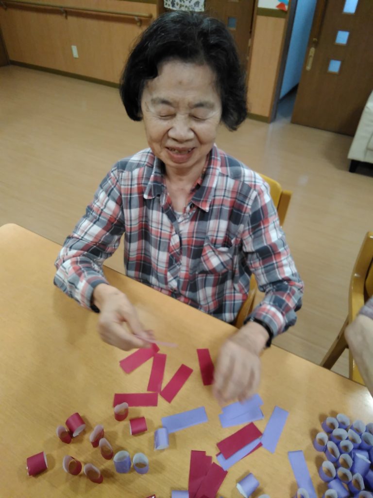 秋の飾り作り✨