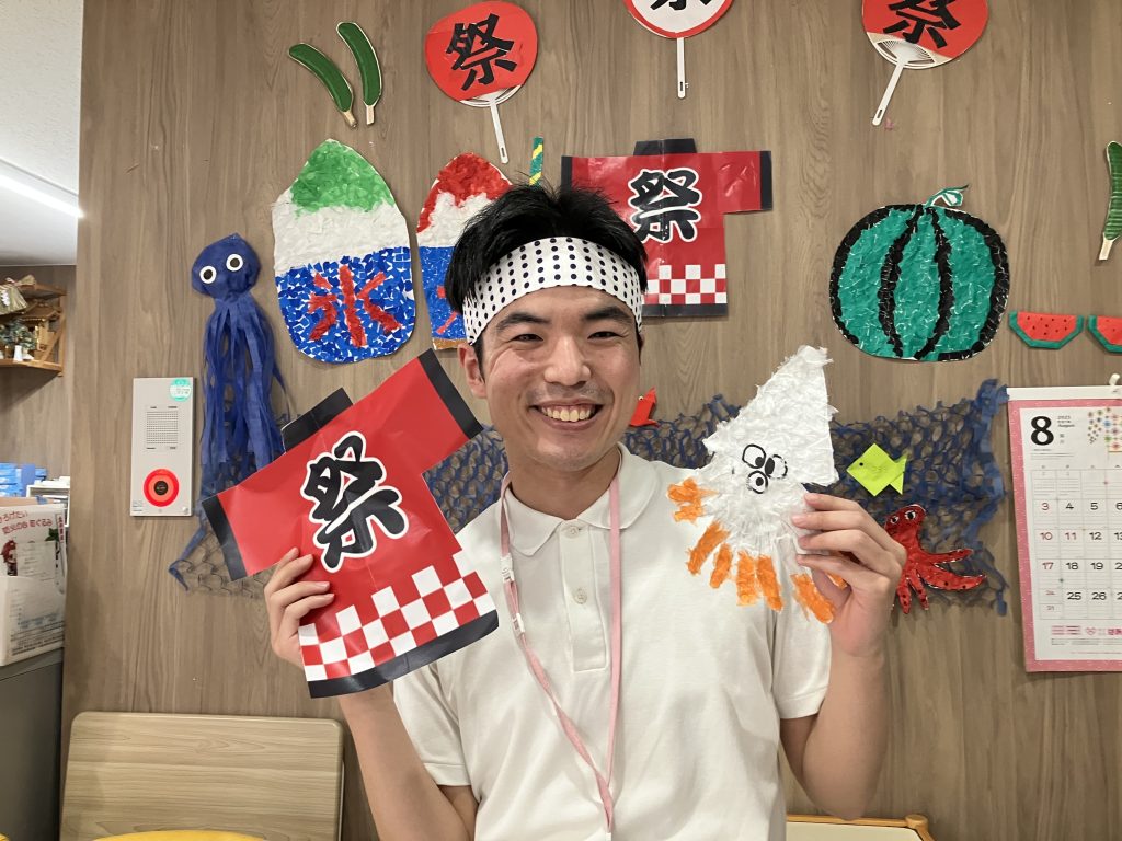 明日、18日は上木戸の夏祭り🍧