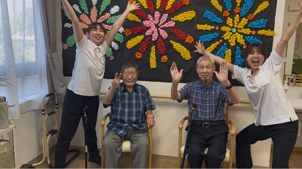 打ち上げ花火!看多機てらお