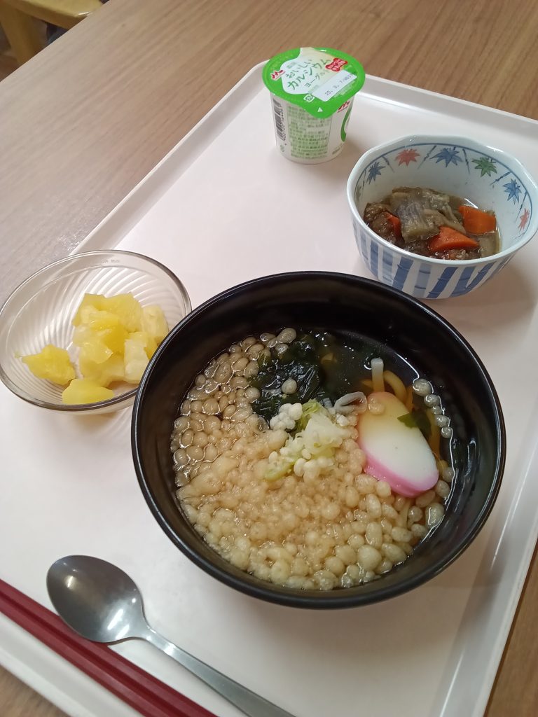 (介護付)今日のお昼は…