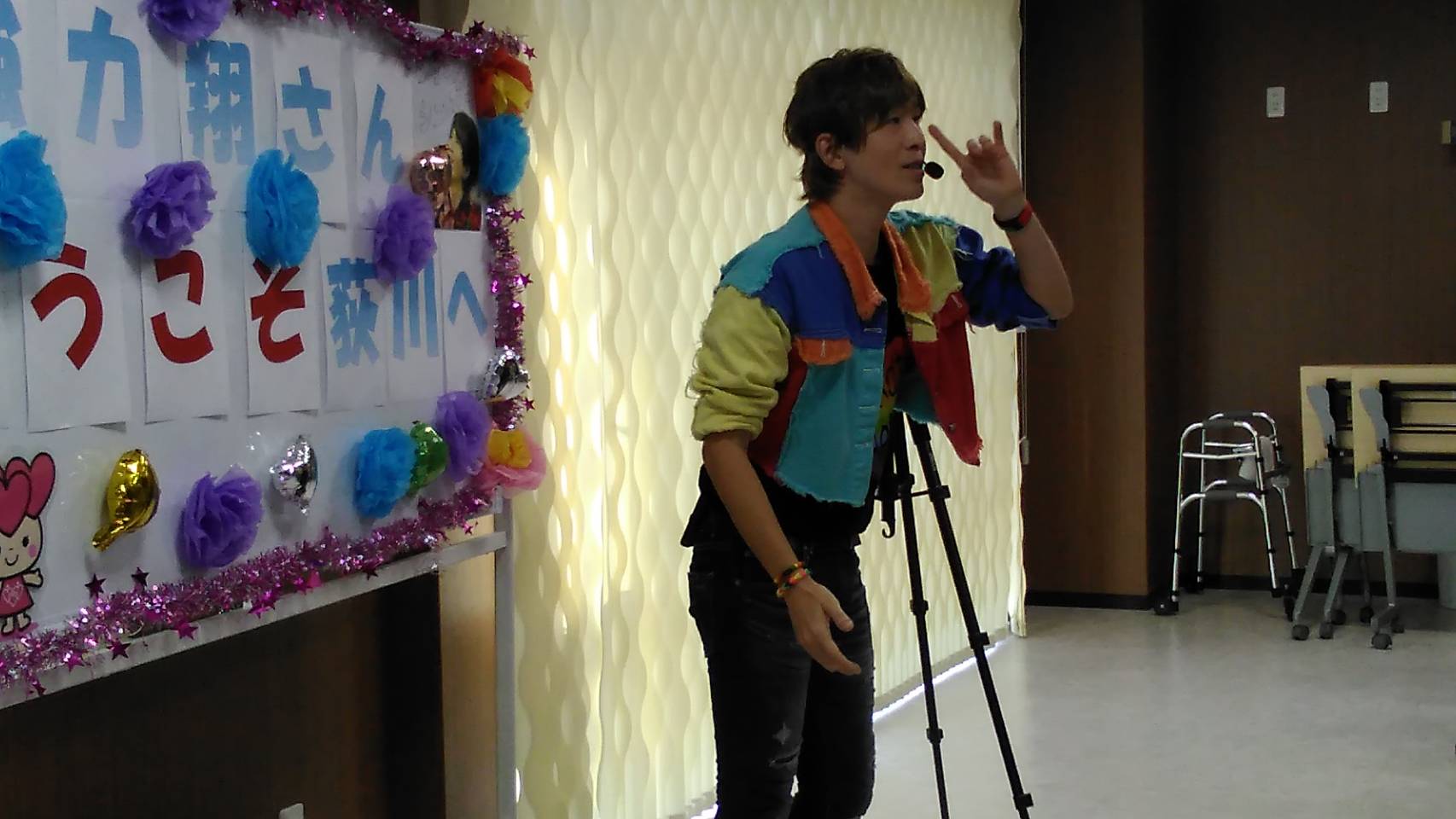 (小多機)強力翔さん🎤