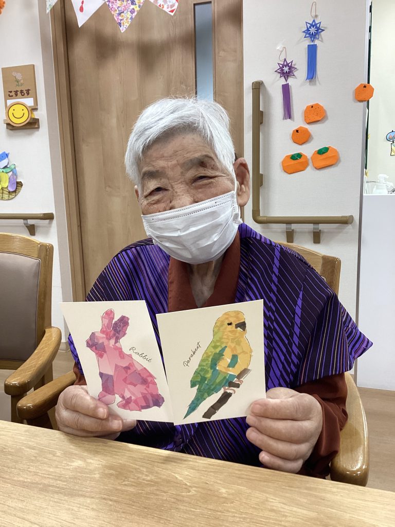 絵手紙で感謝を伝えました💌