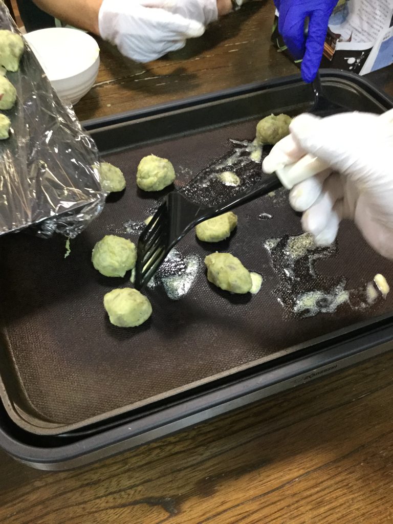 秋のおやつ作り🍠