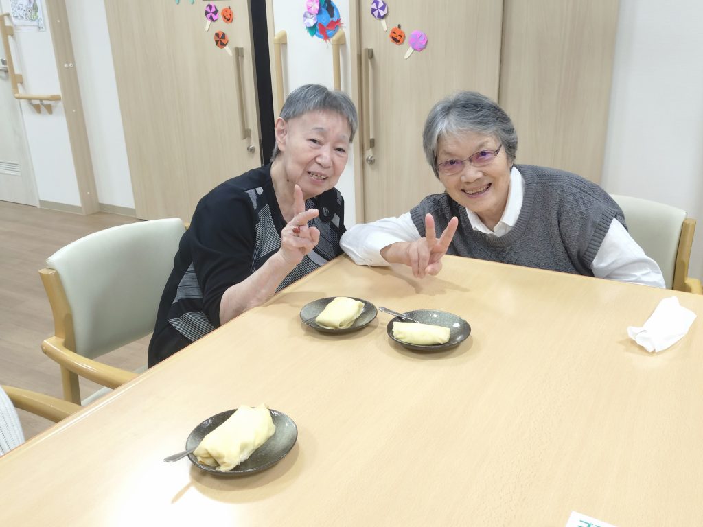 おいしくできました😋 看多機てらお
