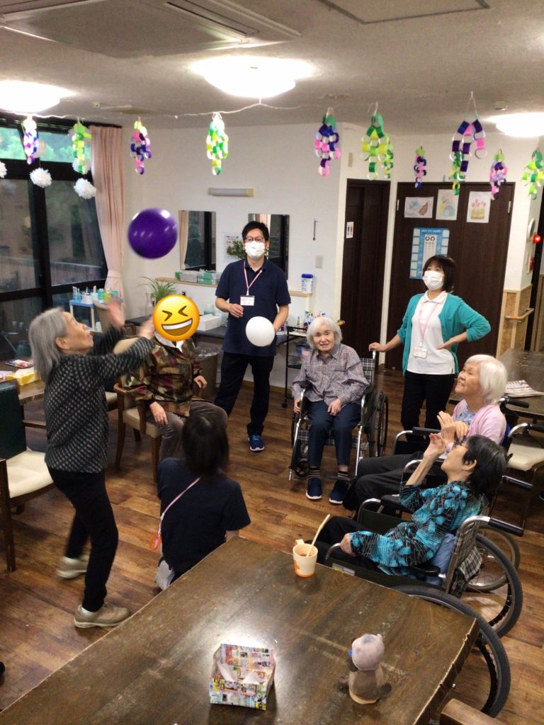 一致団結🔥風船バレー🎈