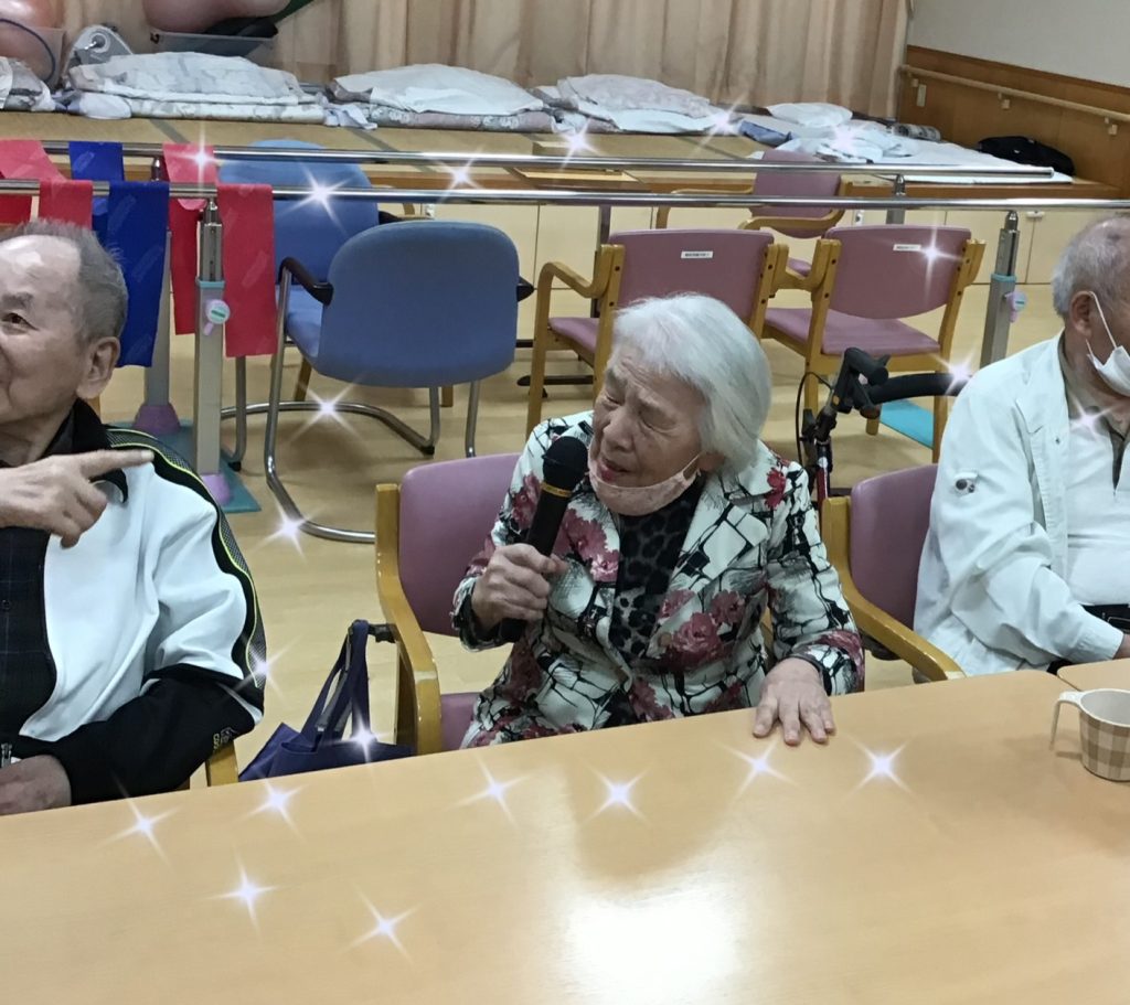 こぶしが効いてます