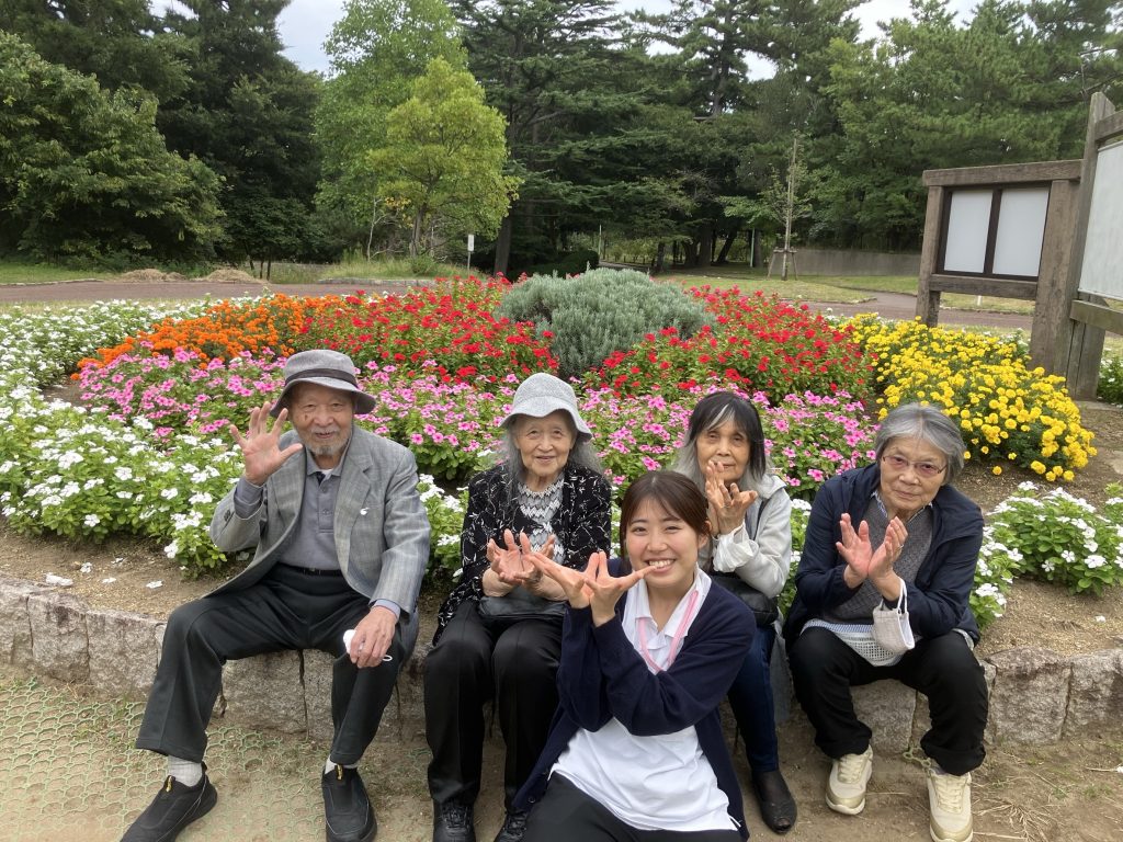 素敵なお花がいっぱいでした!看多機てらお