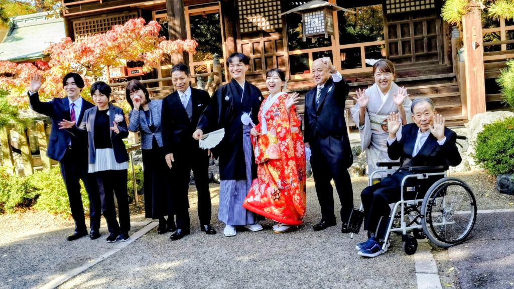 挙式参列のご支援を承りました！