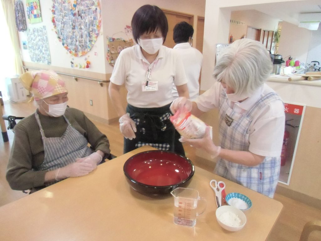 粉からうどんを作ろう！