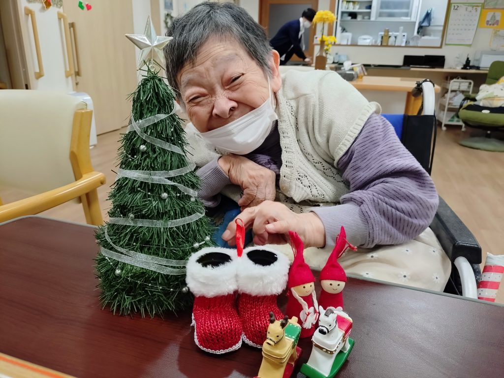 クリスマスが楽しみです♪　看多機てらお