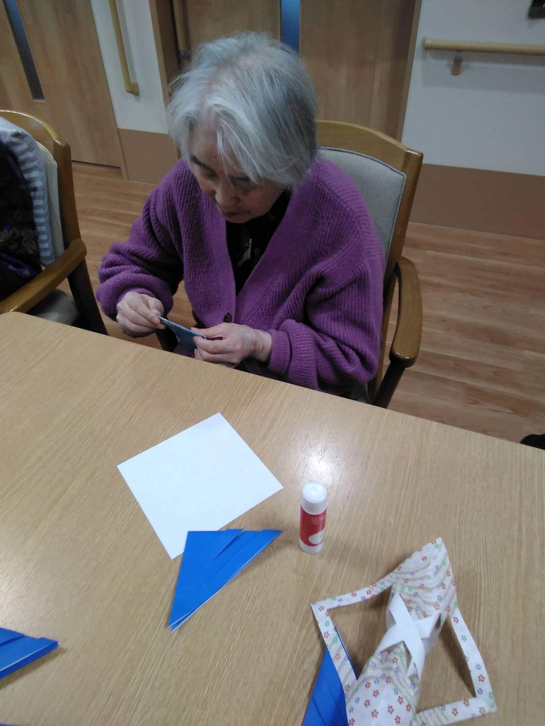 (小多機）12月の壁面❄