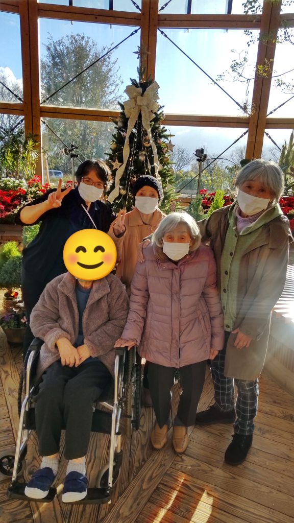 クリスマス🎄と花とカピバラ🧑‍🎄