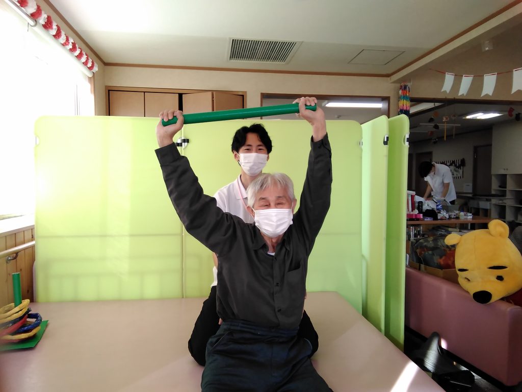 機能訓練のひとコマ