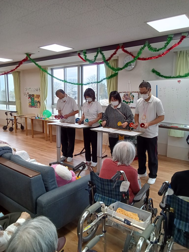 (介護付)クリスマス音楽会🔔