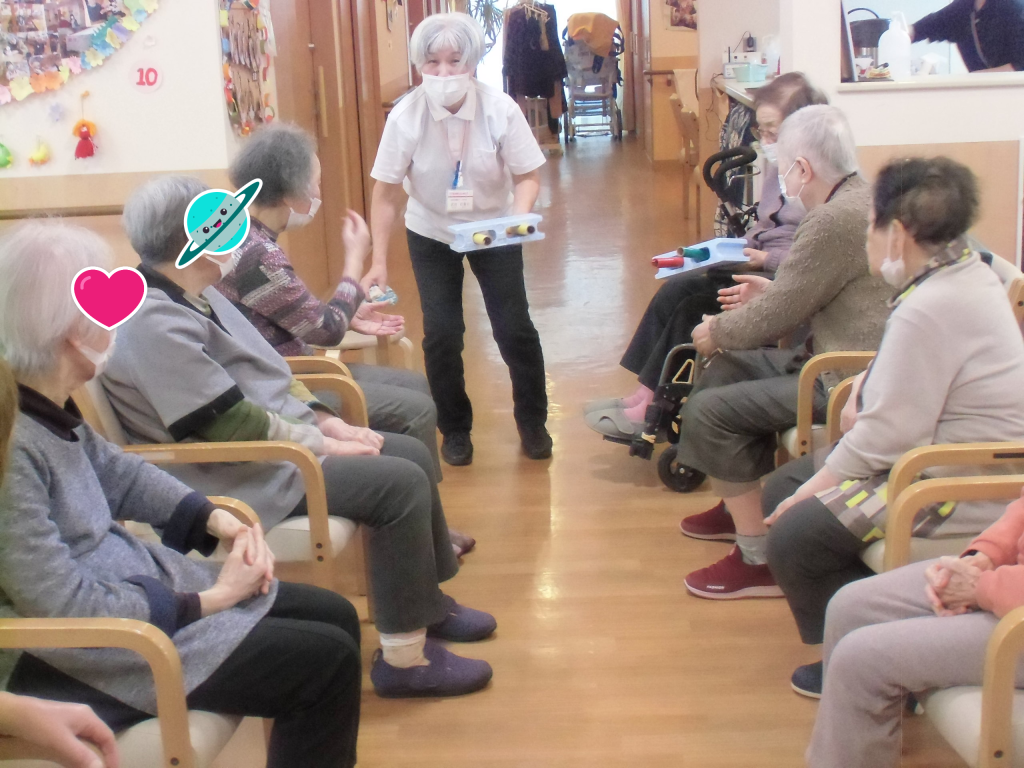 本日のレクレーション