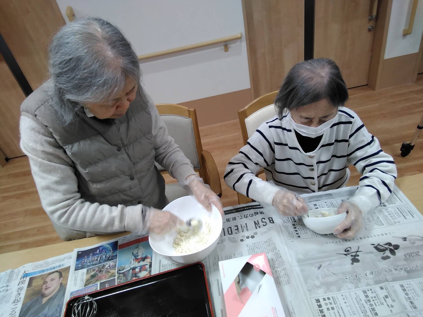 (小多機）書初め🖌