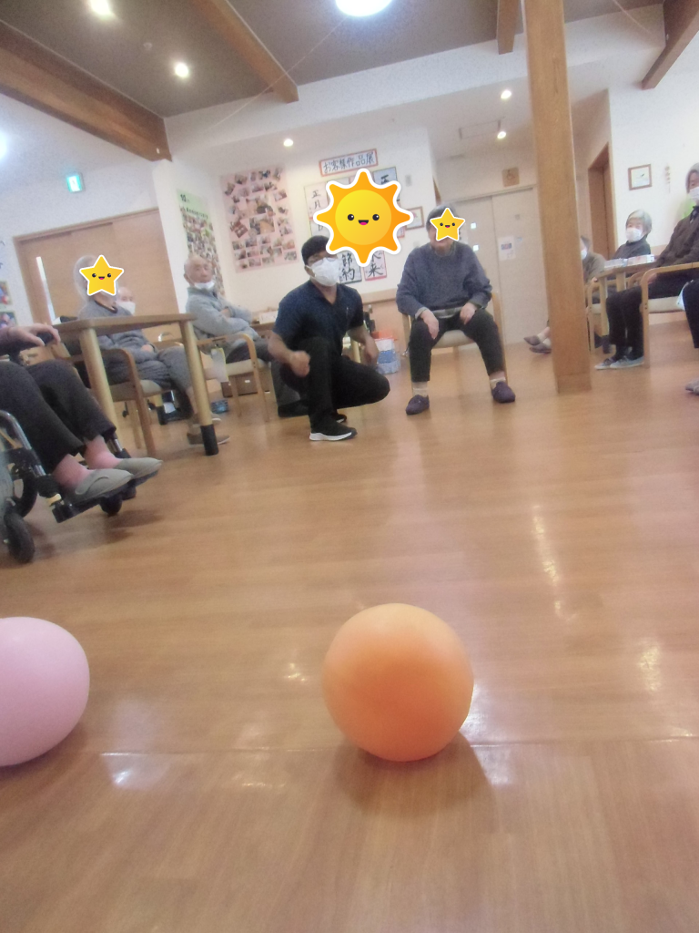 本日のレクレーション