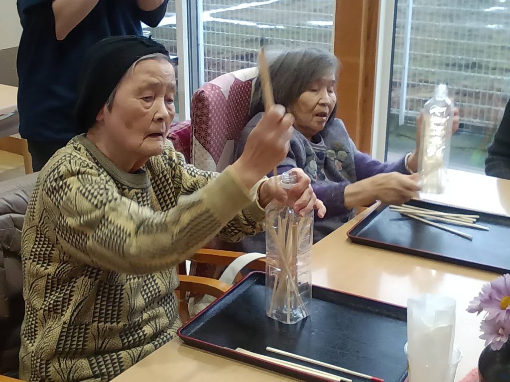 今日のレクリエーションは…？