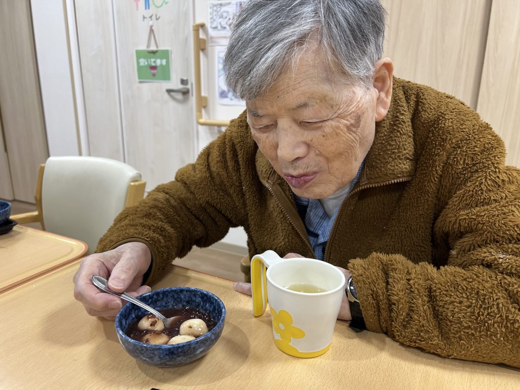 おしるこ甘くて最高！看多機てらお