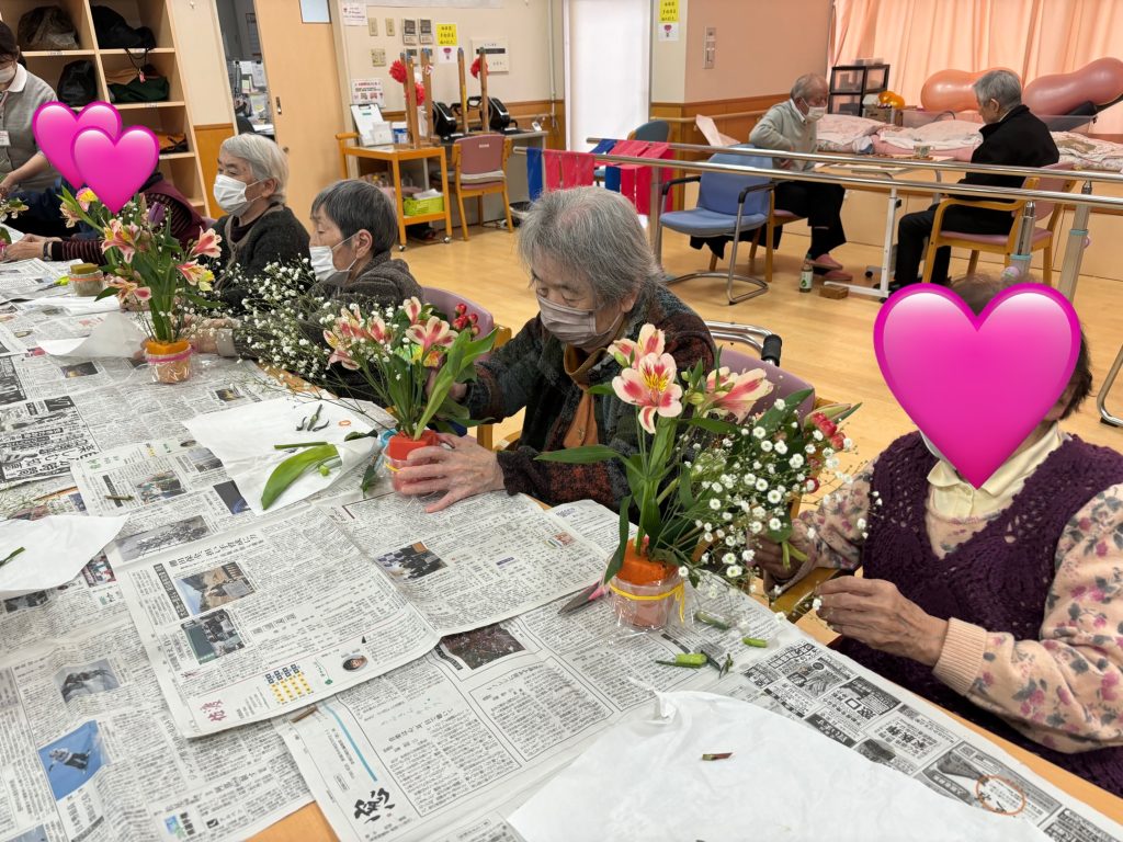 フラワーアレンジメント教室💐