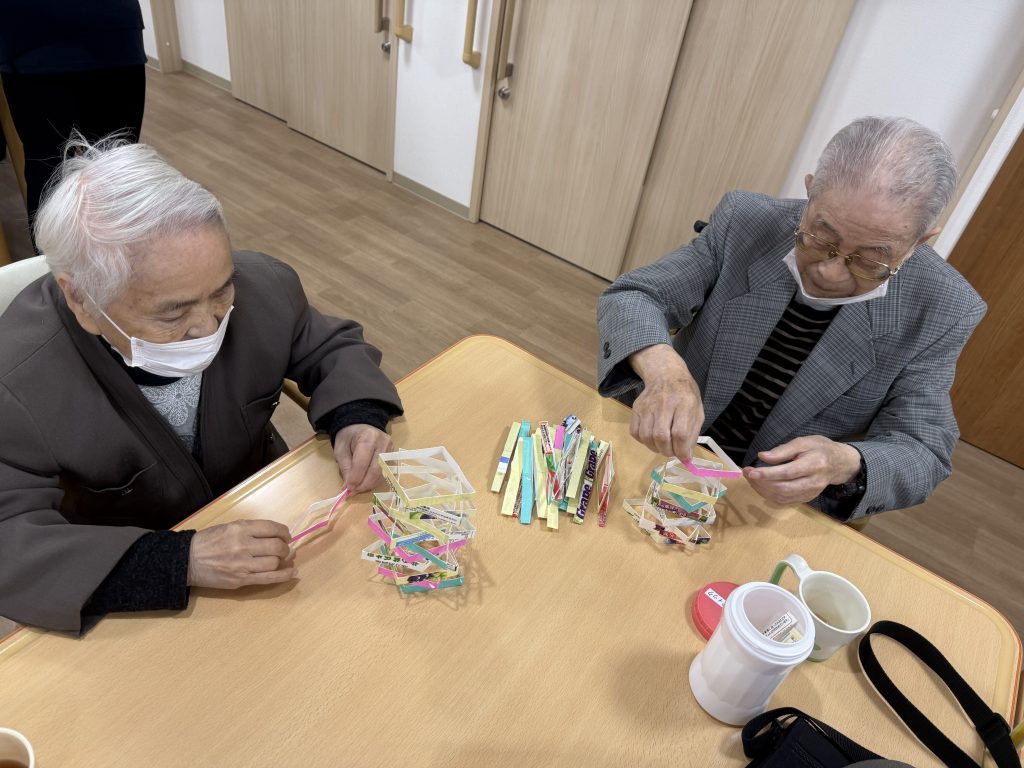 どっちがいっぱい積めるかな？　看多機てらお