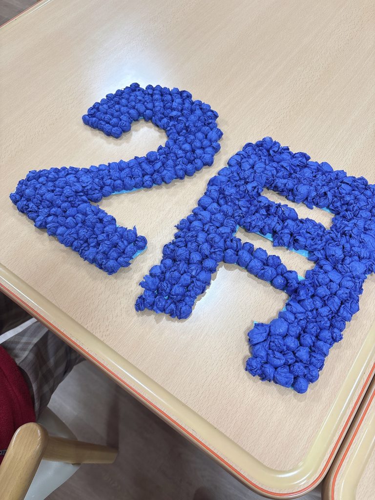 来月の飾りをチラ見せ✨　　看多機てらお