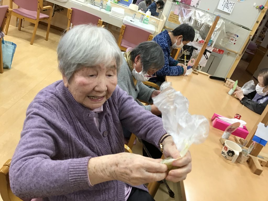 スイートポテト作り