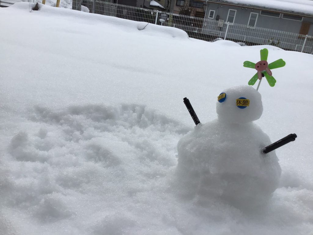 雪だるま☃️