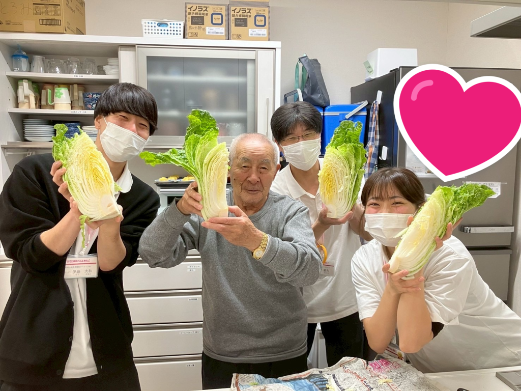 立派な白菜！！✨　看多機てらお