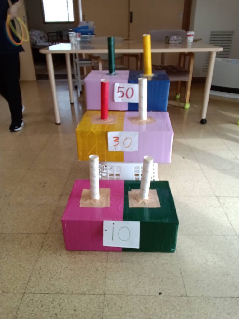 今日のレクリエーション。