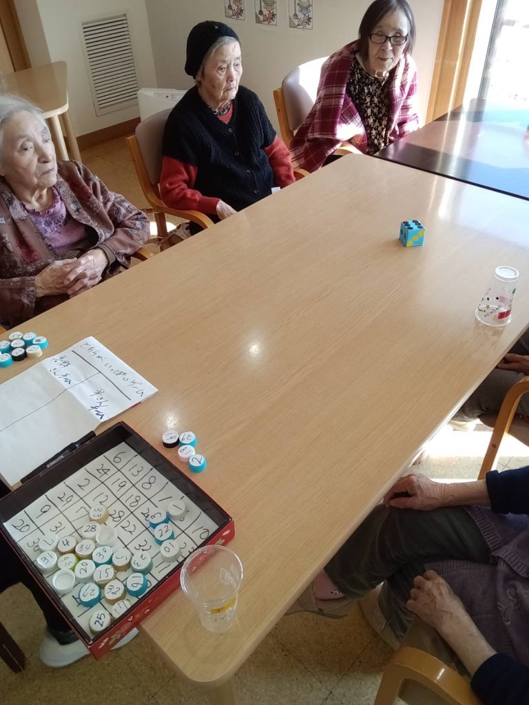 本日のレクリエーション