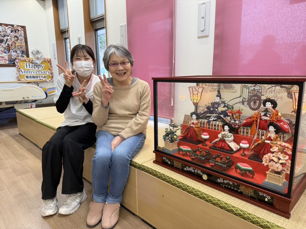 今年もおひなさま💛看多機てらお